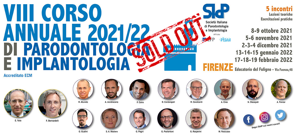Corso Annuale di Parodontologia e Implantologia 2021/22